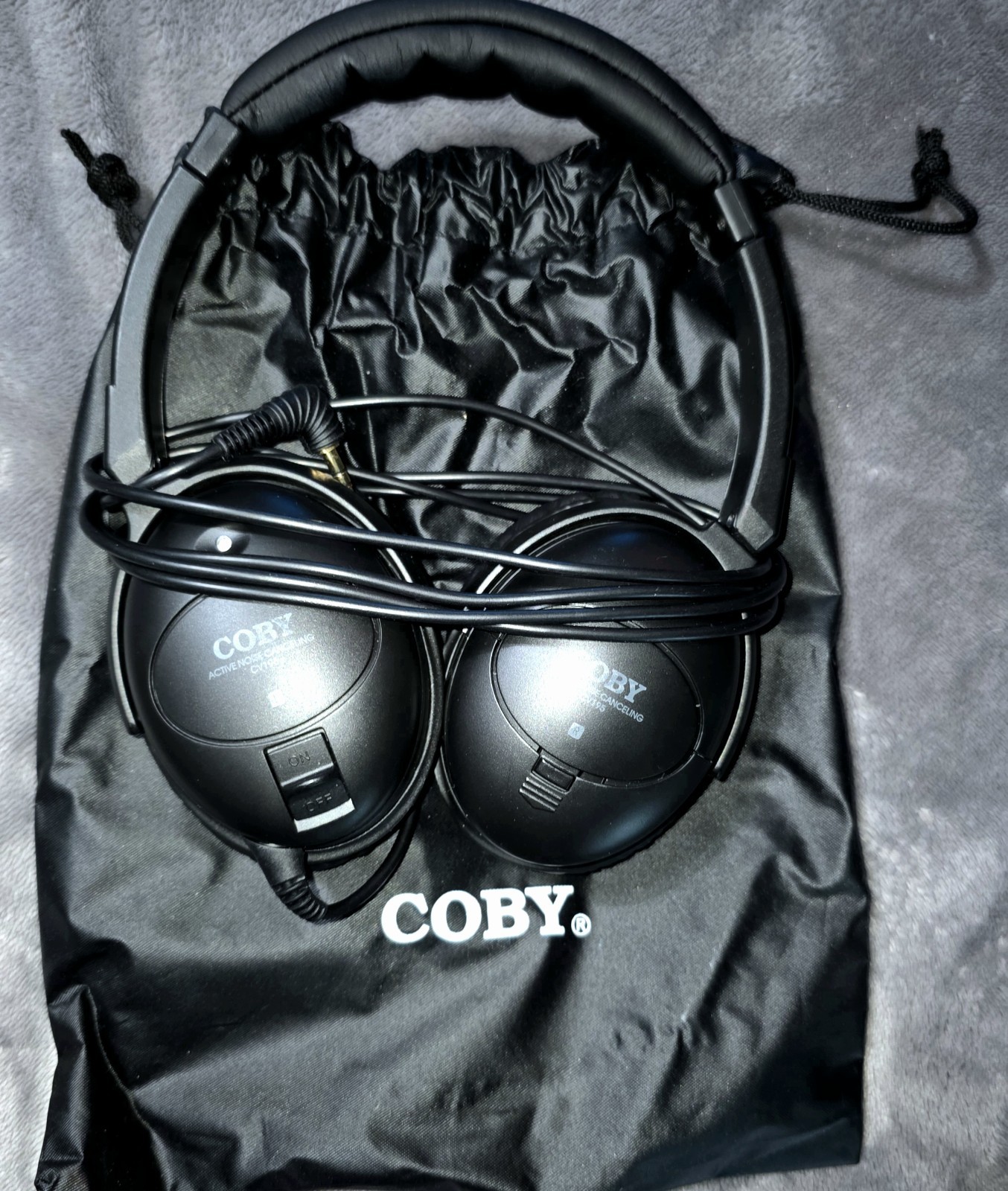 Coby Active Noise Canceling Headphones CV195