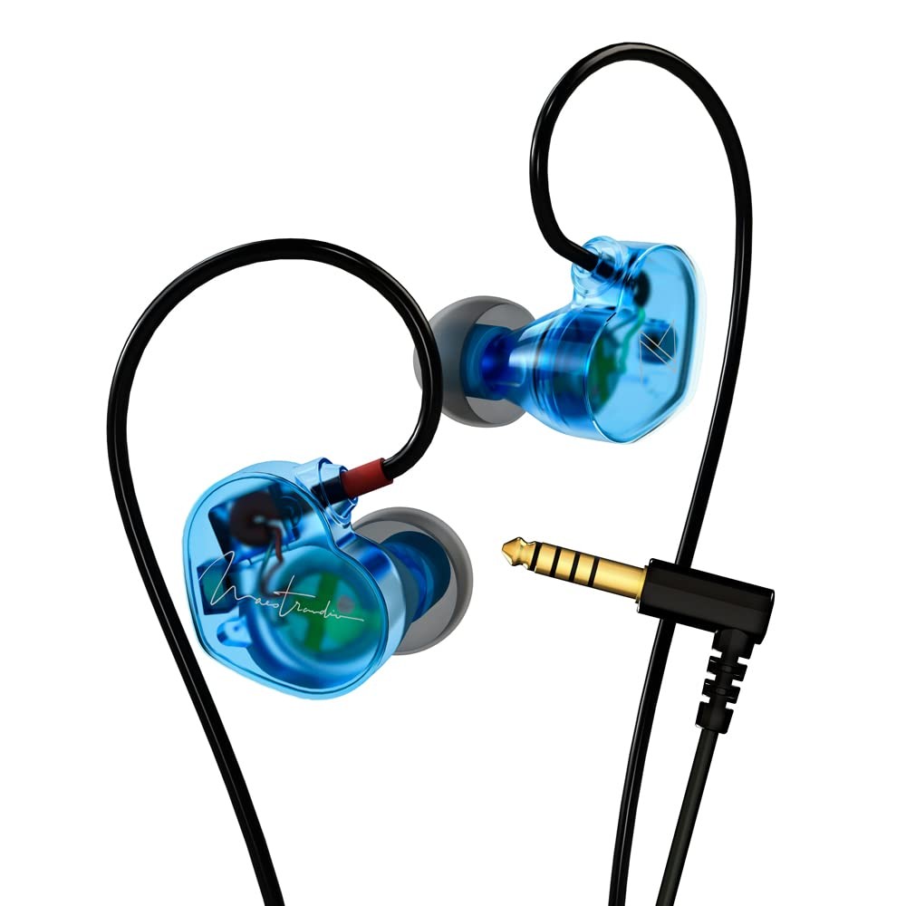 Maestraudio MA910SB RST HDSS 4.4mm Balanced Earphones Aqua Blue Japan Import