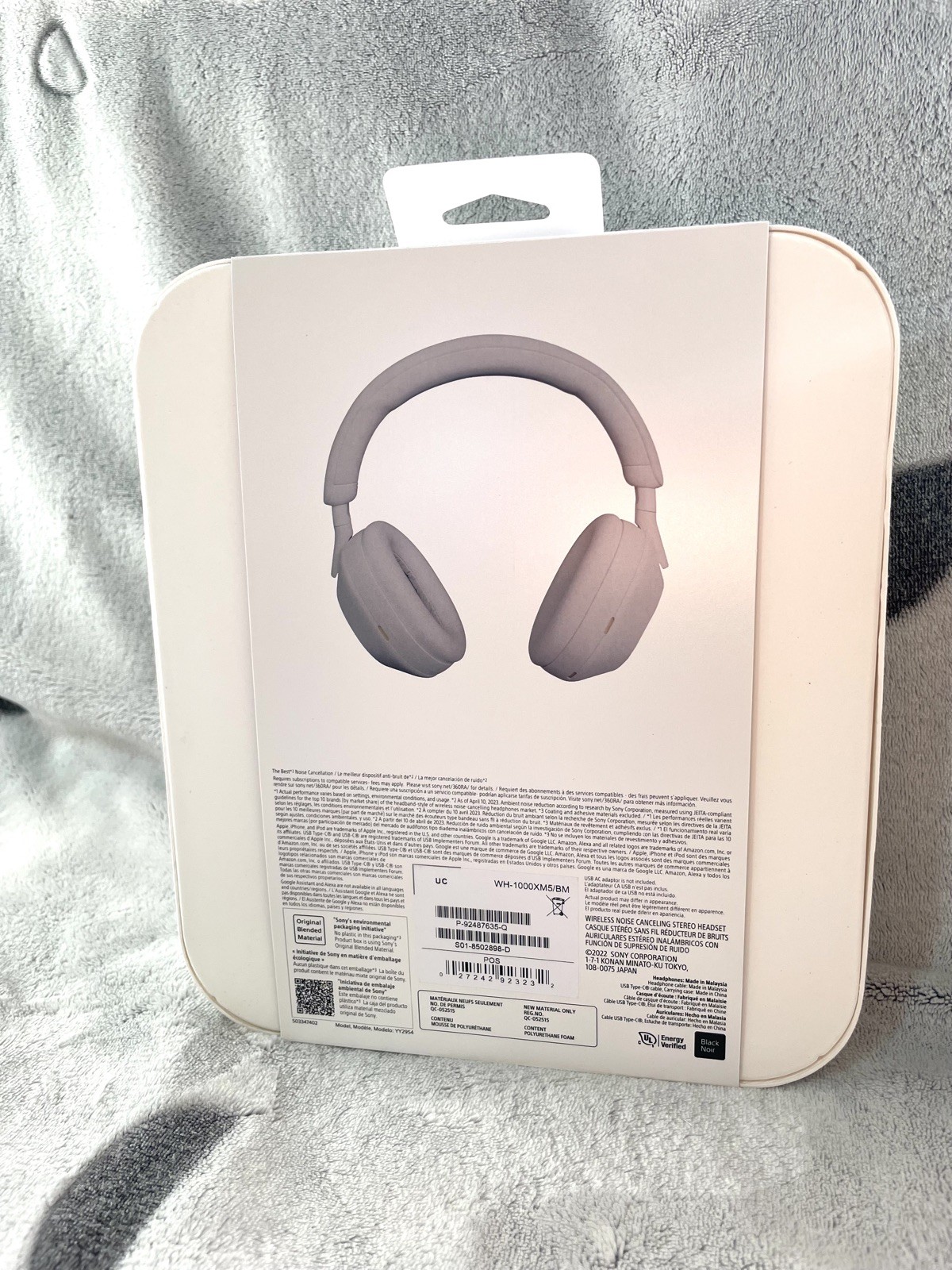 New Sealed Sony WH-1000XM5/S Wireless Noise Canceling Bluetooth Headphones