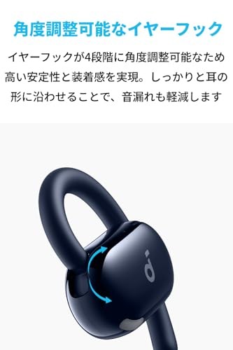 Anker Soundcore V20i Open-Ear Bluetooth 5.4 Earphones IP55 36H Playtime Navy