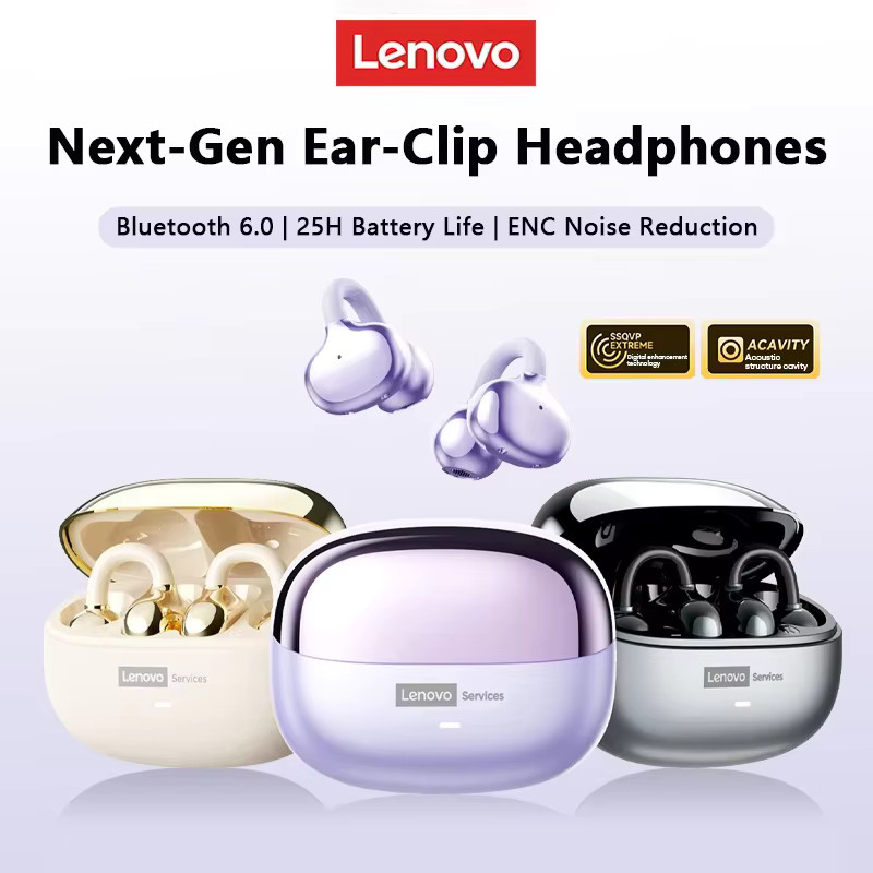 Lenovo LE302 wireless bluetooth 6.0 headset HIFI noise cancelling