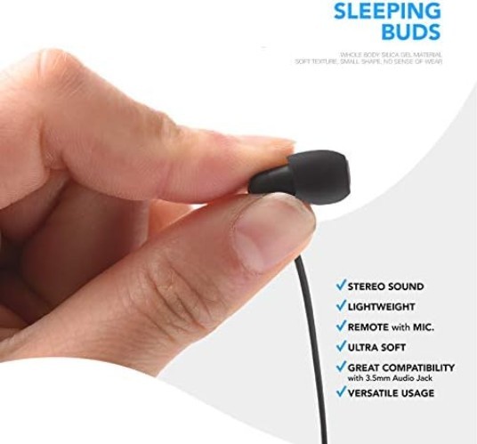 Silicone Noise Cancelling Sleep Earbuds – Comfort Fit with ASMR Sound Quality