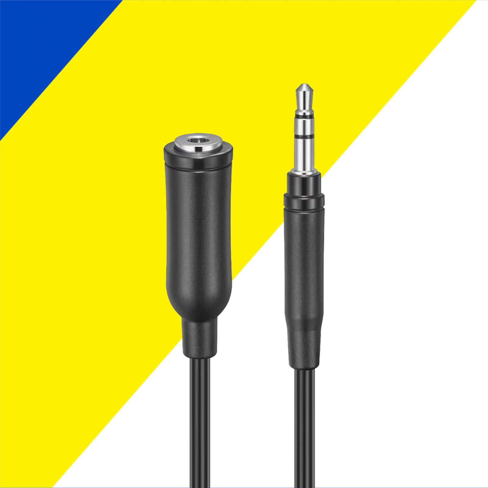 Best Buy essentials- 6′ 3.5mm Male-to-Female Audio Extension Cable – Black