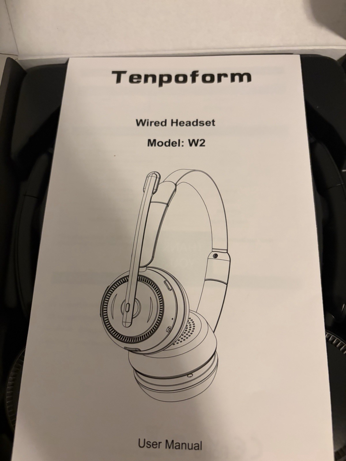 Tenpoform ~ Noise Canceling Headphones ~ Micro C-USB Connector New M/W2