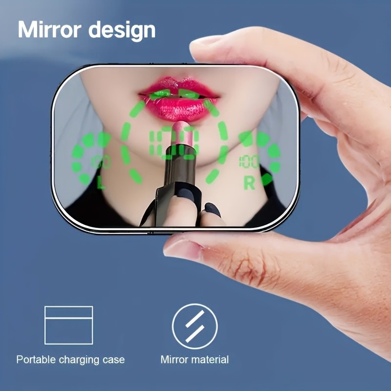 HD-Calling Compact Sleek Modern Fast-Charging Wireless In-Ear Translator Earbuds