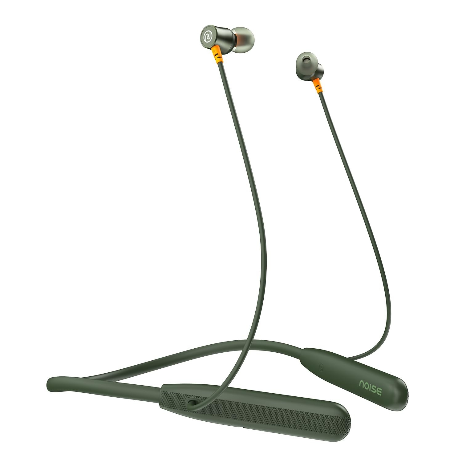 Noise Airwave Bluetooth in Ear Neckband with 50H of Playtime, Olive Green
