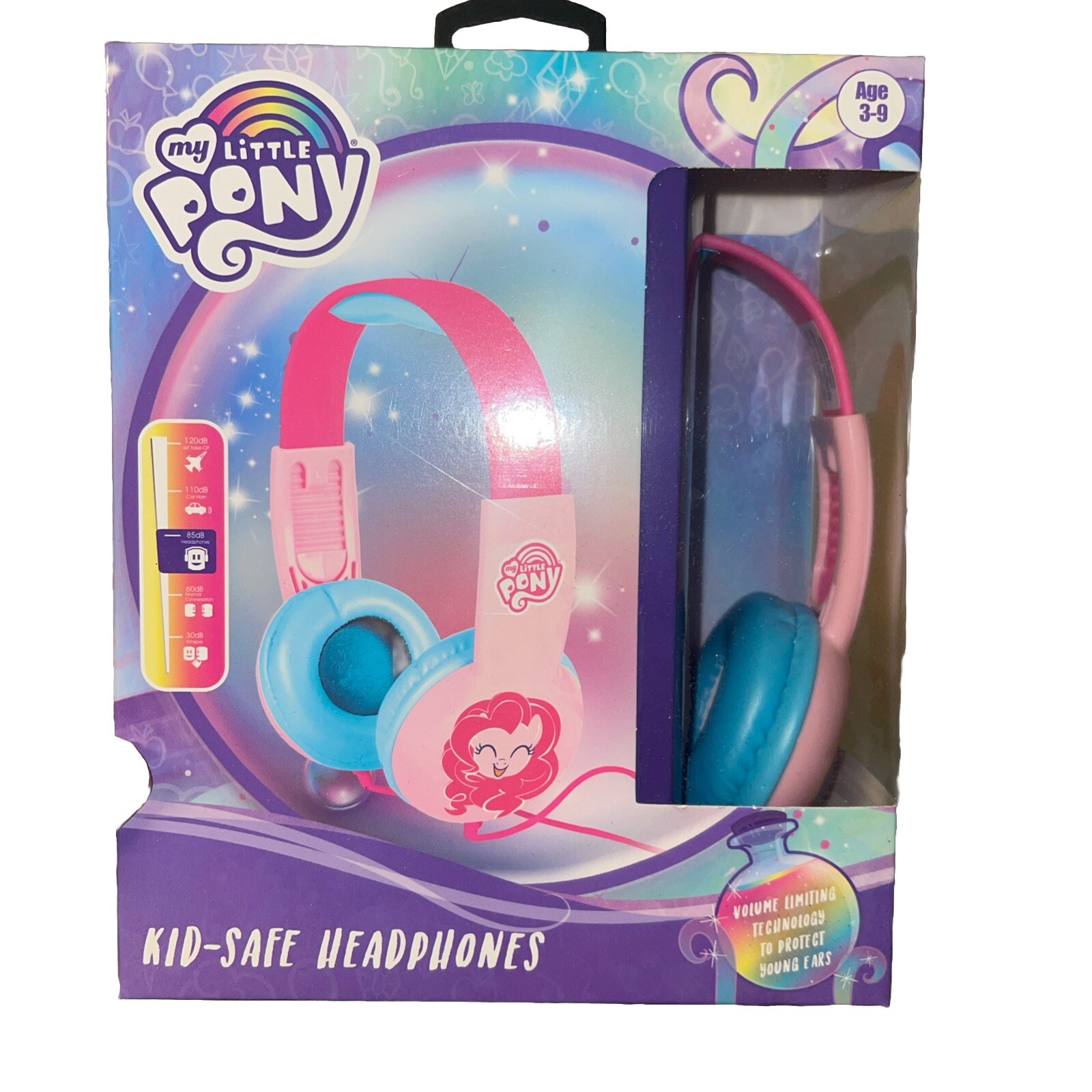 Sakar My Little Pony Kid Safe Headphones