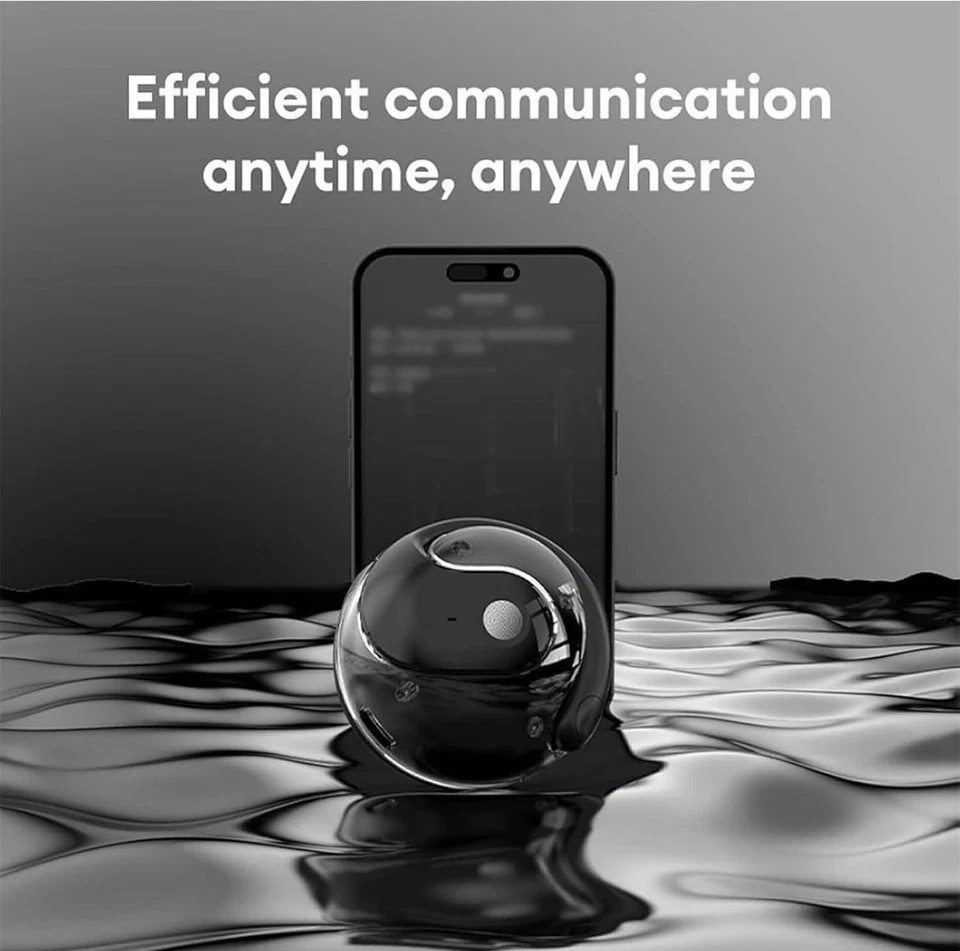 Hyundai HY-T26 Pro Ai Translating, Bluetooth 5.4, OWS Wireless Headphones, Black