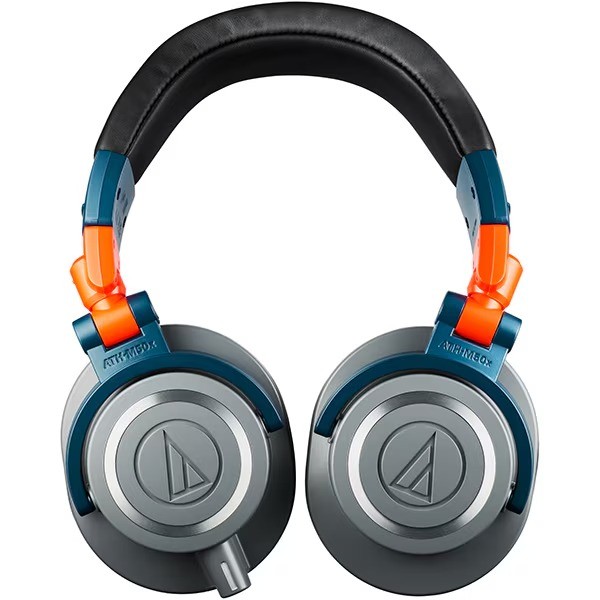 Audio-Technica ATH-M50x LAB Wireless Headphones Limited Color Black Orange Blue