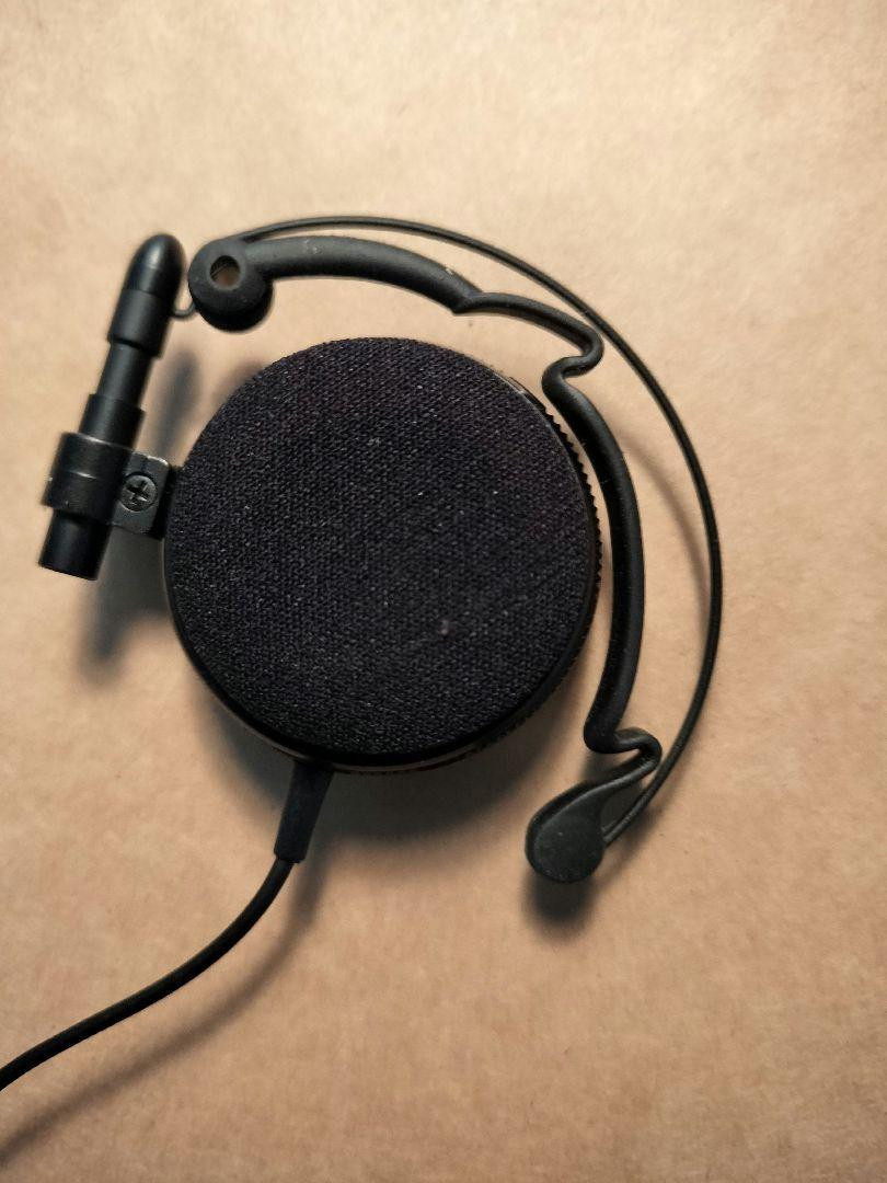 Audio Technica ATH-EW9 Ear Fit Clip-On Headphones Wooden Wood Brown Used