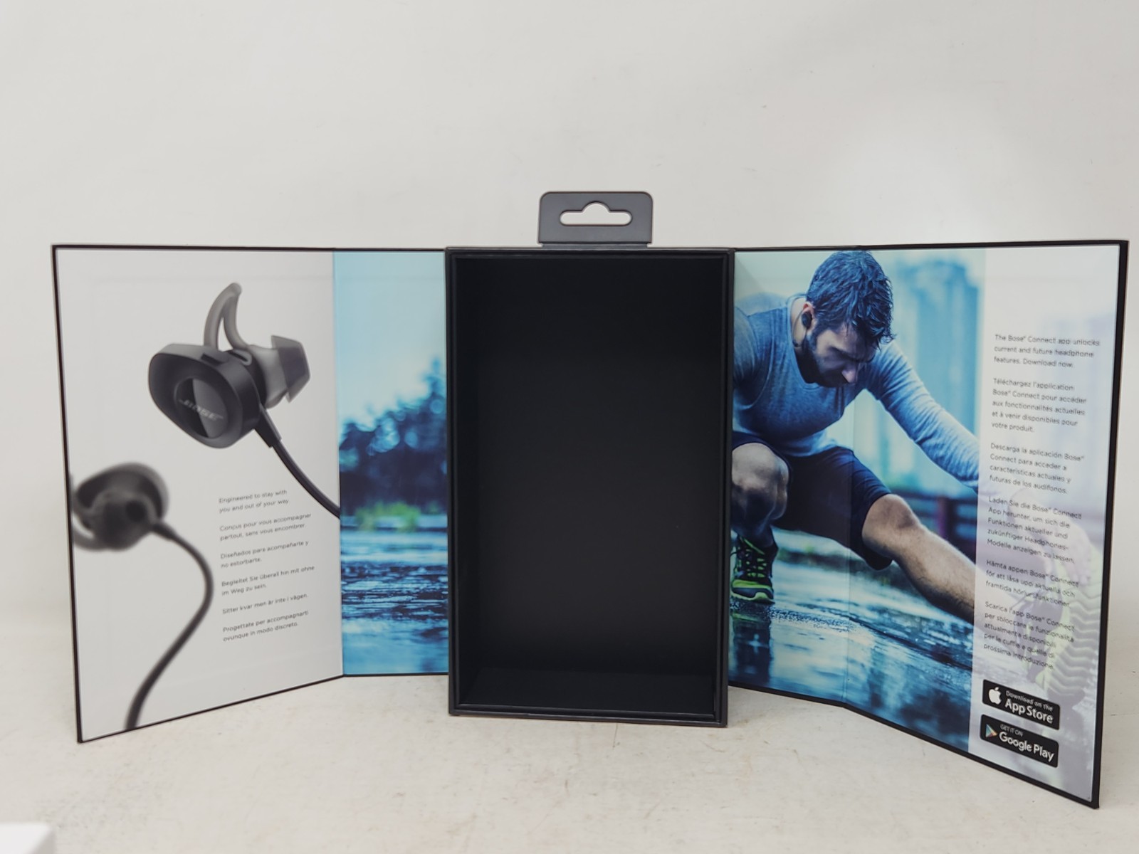 Bose 761529-0010 SoundSport Wireless in Ear Neckband Headphones – Black – READ!