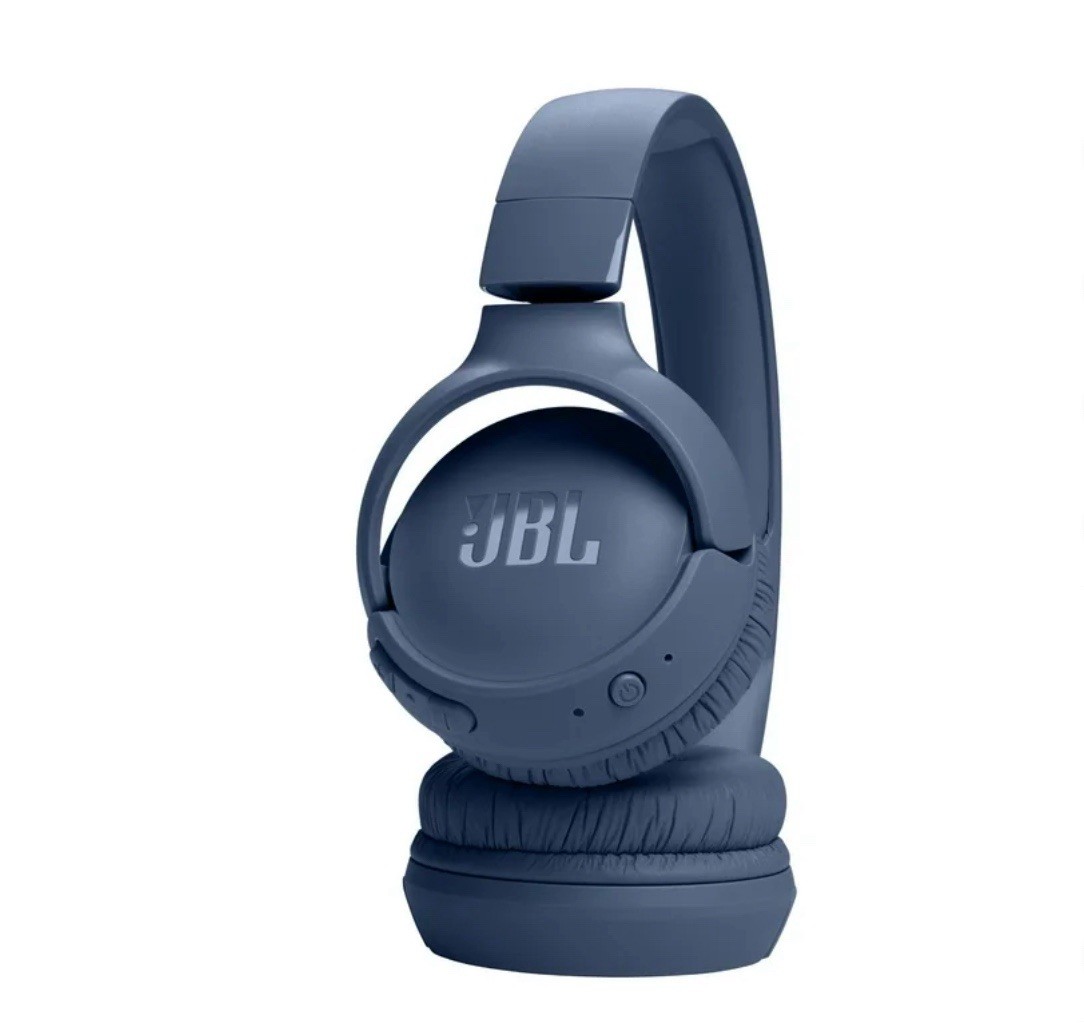 JBL Tune 520BT Wireless Bluetooth On-Ear Headphones Built-In Microphone-blue