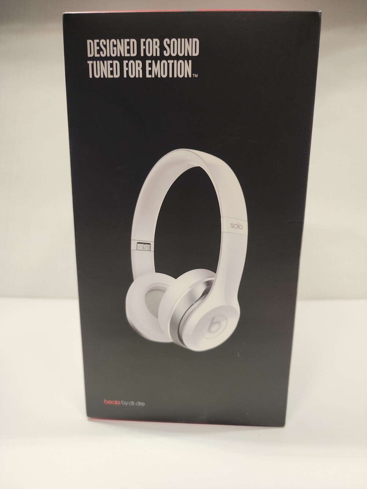 Beats by Dr. Dre Solo 2 Wired Headphones Edition White Blanco On-Ear Sealed