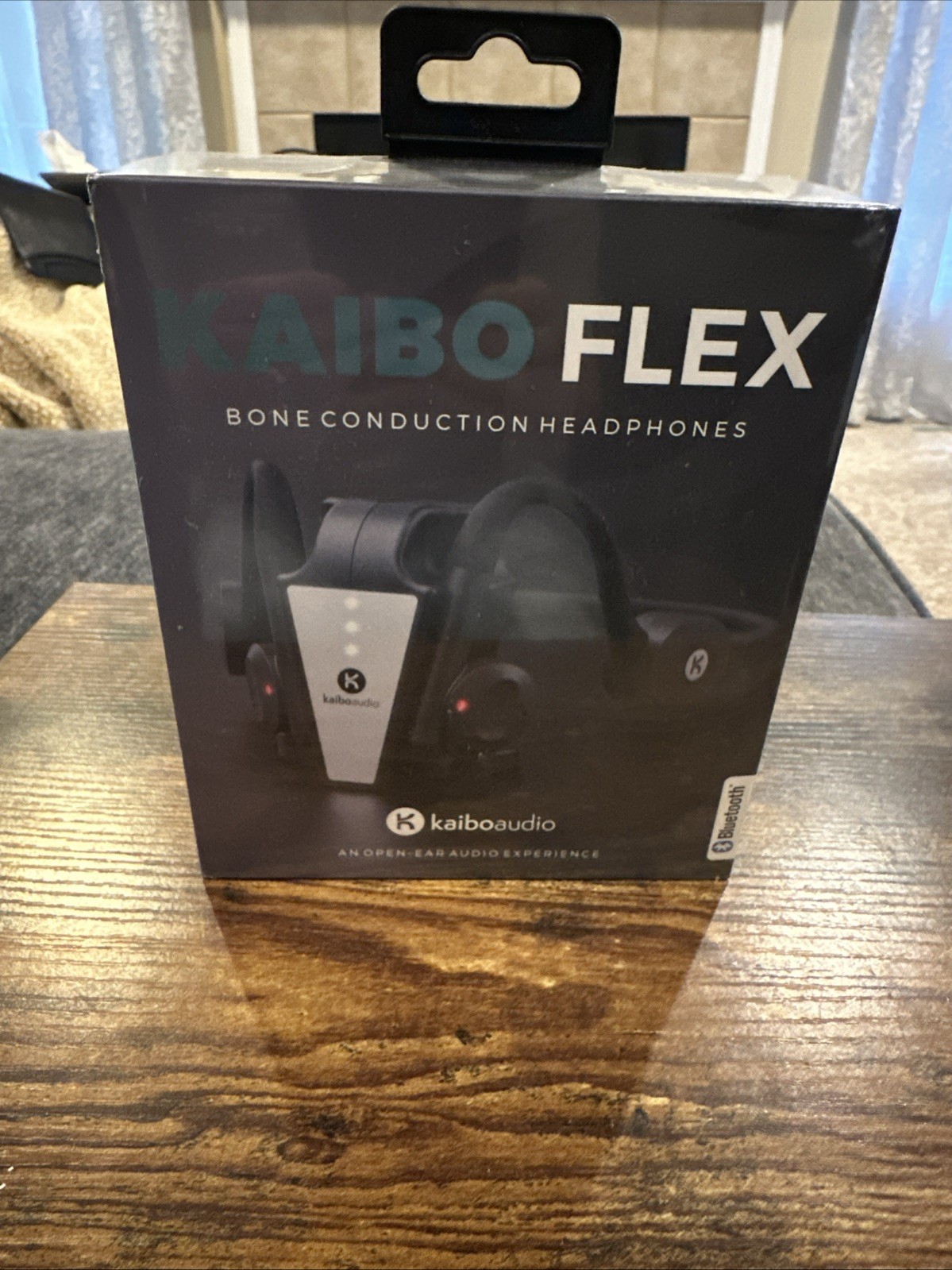 Kaibo Flex Bone Conduction Headphones Brand New Sealed Midnight Black