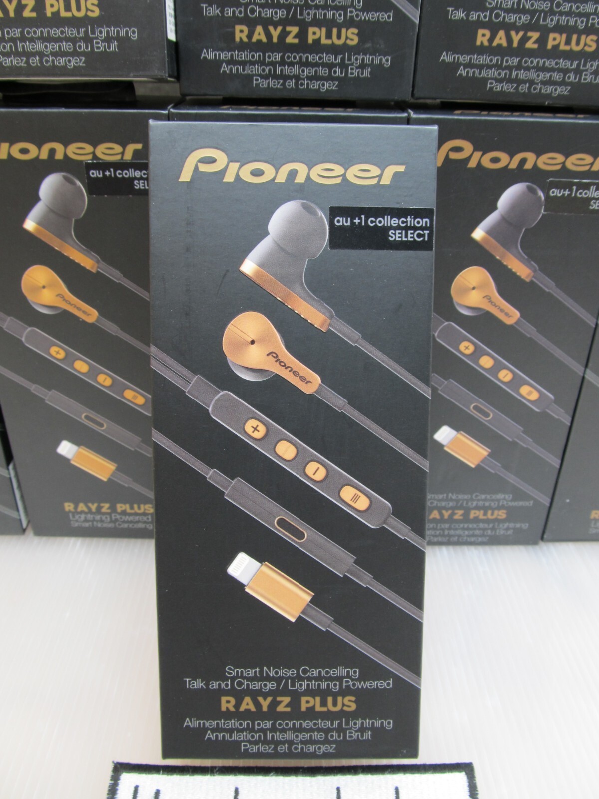 NEW| Pioneer Rayz Plus SE-LTC5R-T Lightning-Powered Noise Canceling Earphone BRZ