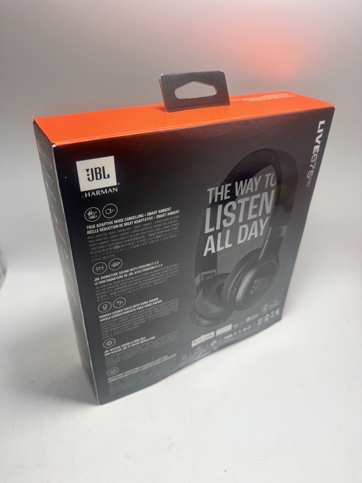 JBL Live 675NC Noise Cancelling Bluetooth On-Ear Wireless Headphones