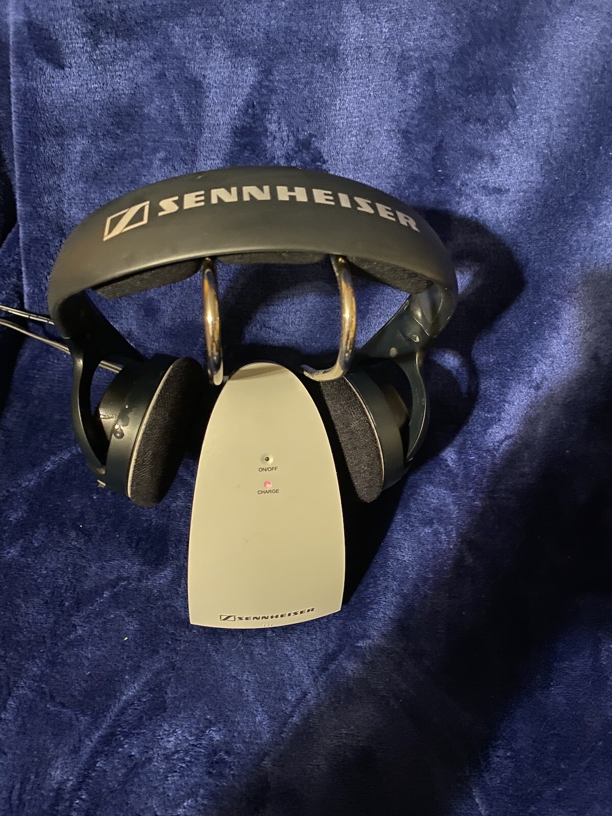 Sennheiser HDR120 Wireless Headphones TR120 Charging Dock Cradle & Power Supply