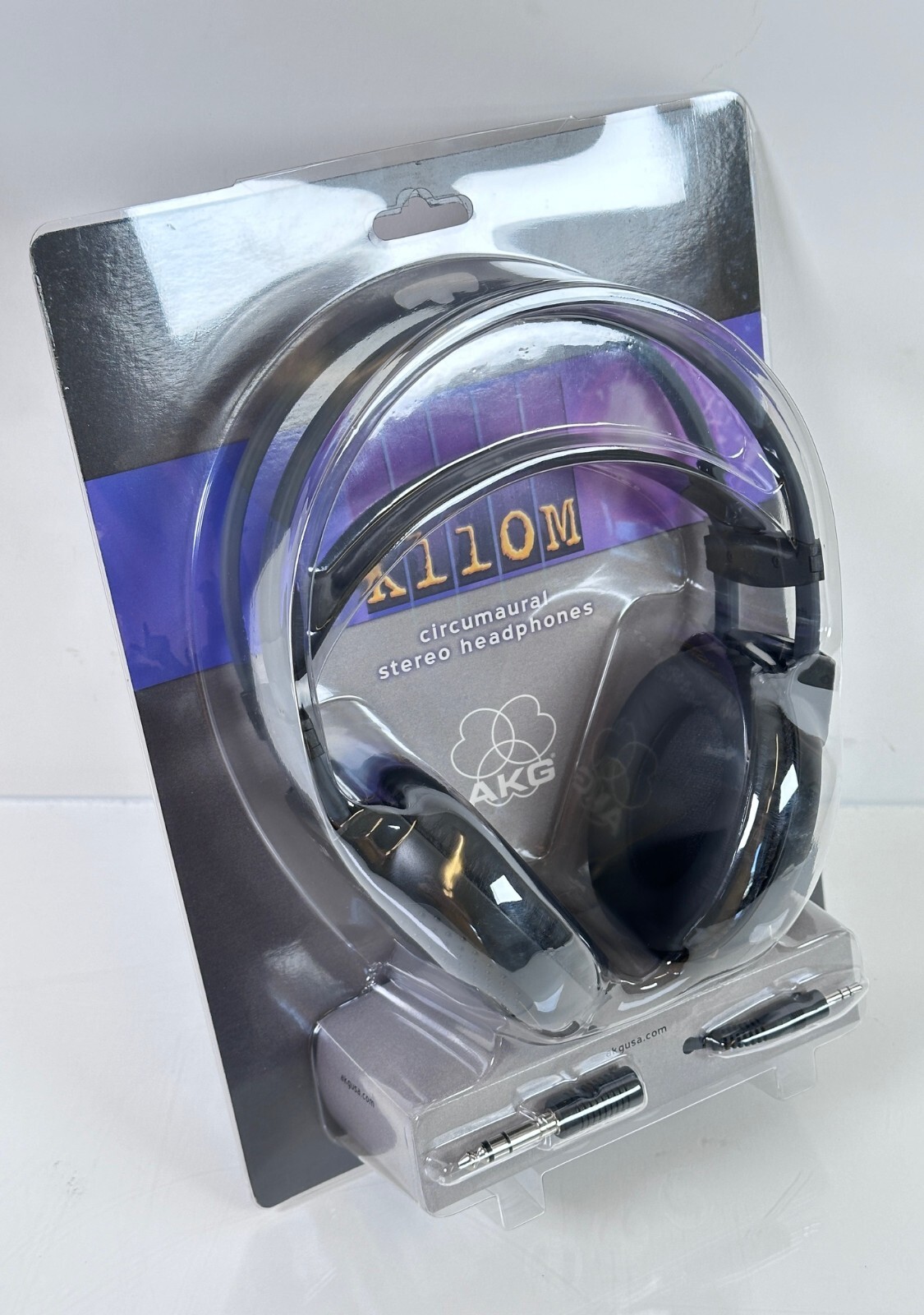 (New Old Stock) Vintage AKG Circumaural Stereo Headphones K110M