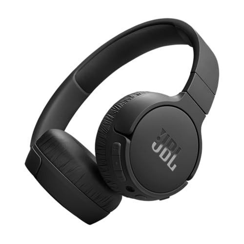 JBL TUNE 670NC ADAPTIVE NOISE CANCELLING WITH SMART AMBIENT WIRELESS (BLACK)
