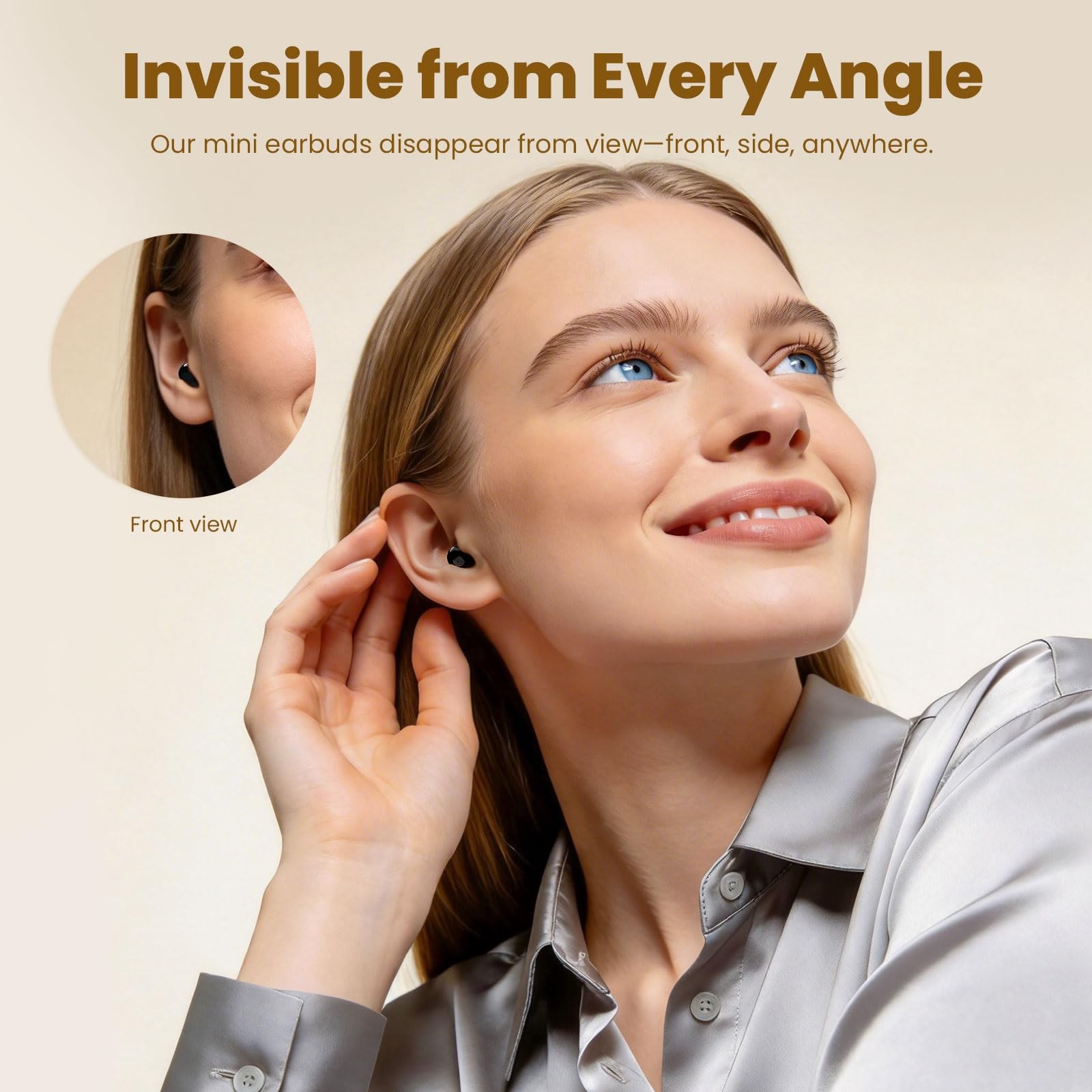 Invisible Mini Sleep Earbuds Ear Buds for Side Sleepers Sleeping, Small Ears …
