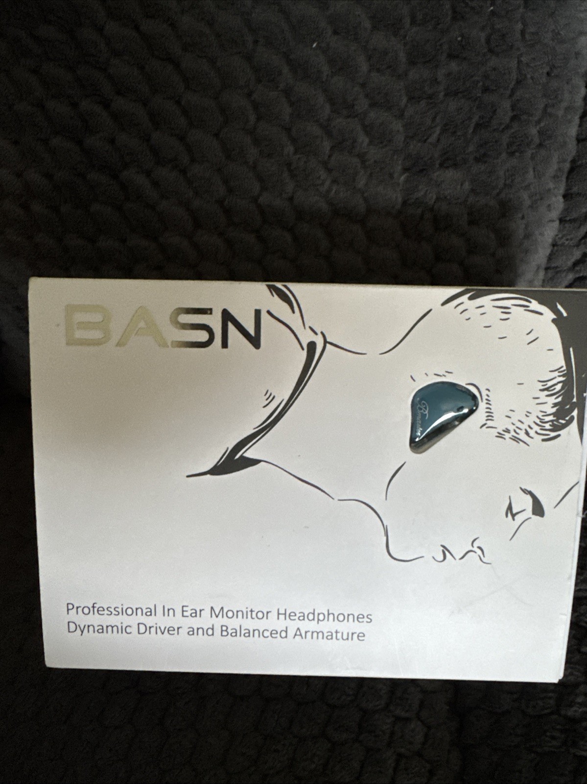 BASN Bmaster Triple Drivers in Ear Monitor Headphones, 2 Pin Connector Cables