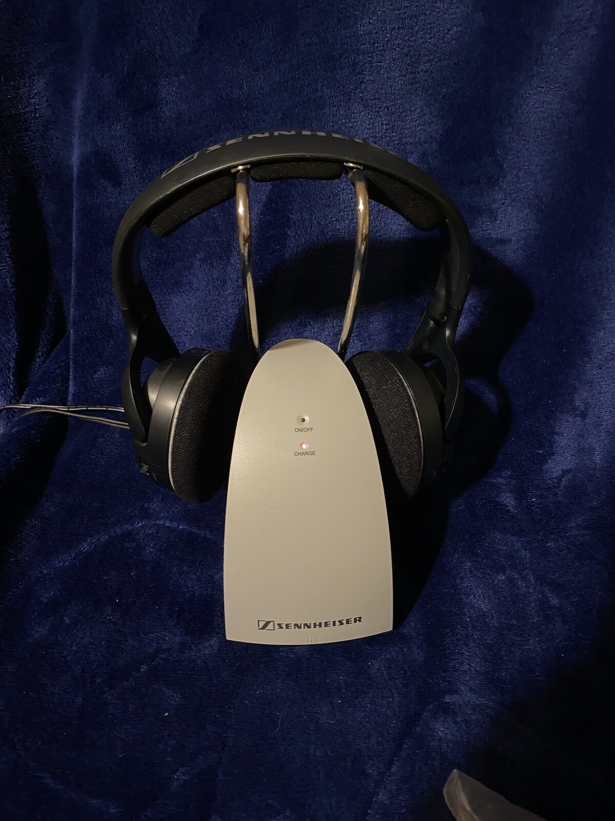 Sennheiser HDR120 Wireless Headphones TR120 Charging Dock Cradle & Power Supply