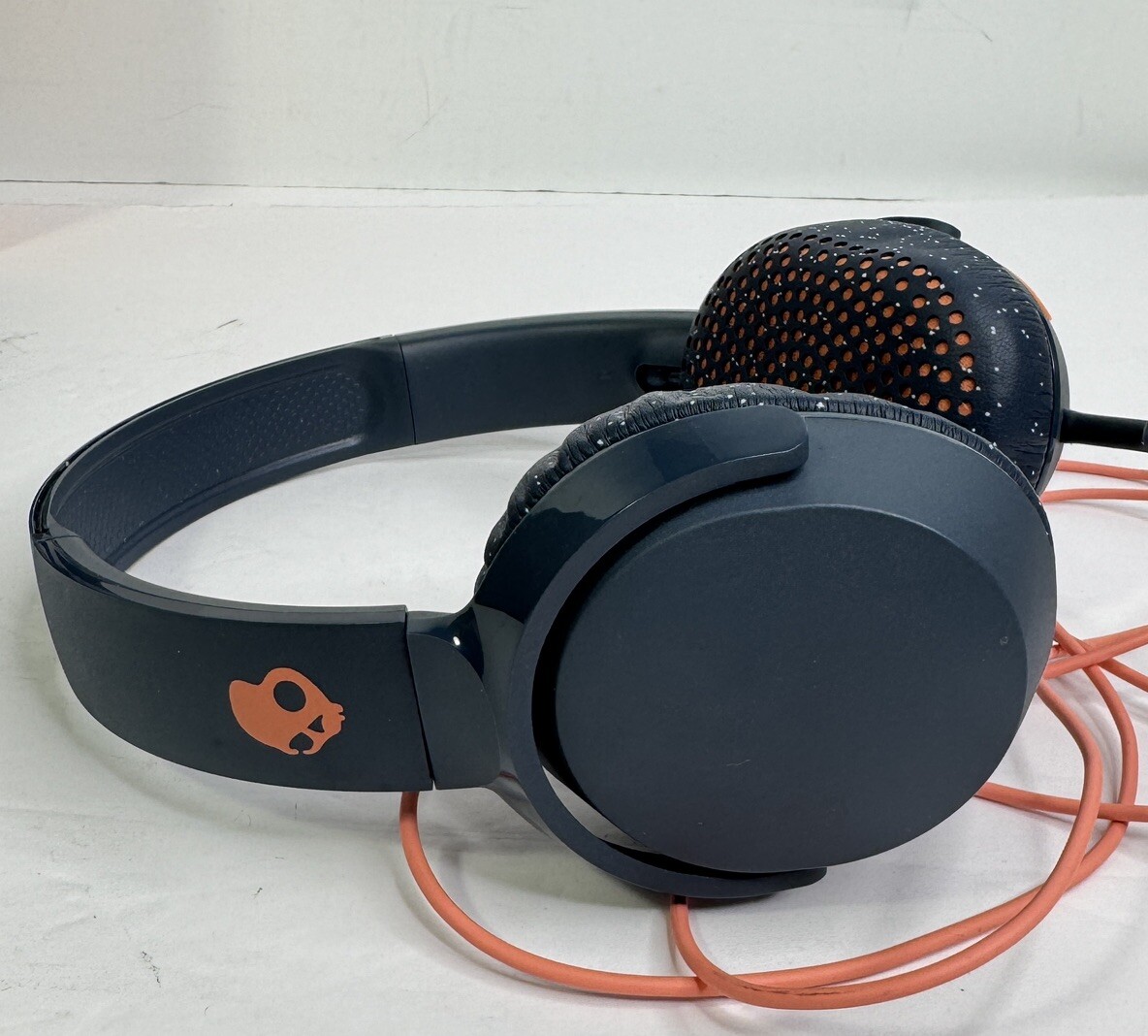 Skullcandy Riff On Ear Headphones with Mic And Track Control Blue/Sunset