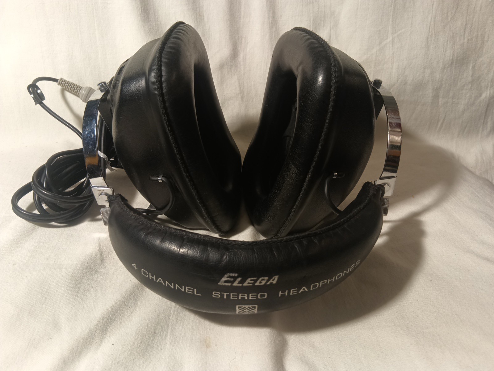 Elega DR-1470 4 Channel Headphones Quadraphonic Headphones Vintage Excellent Condition