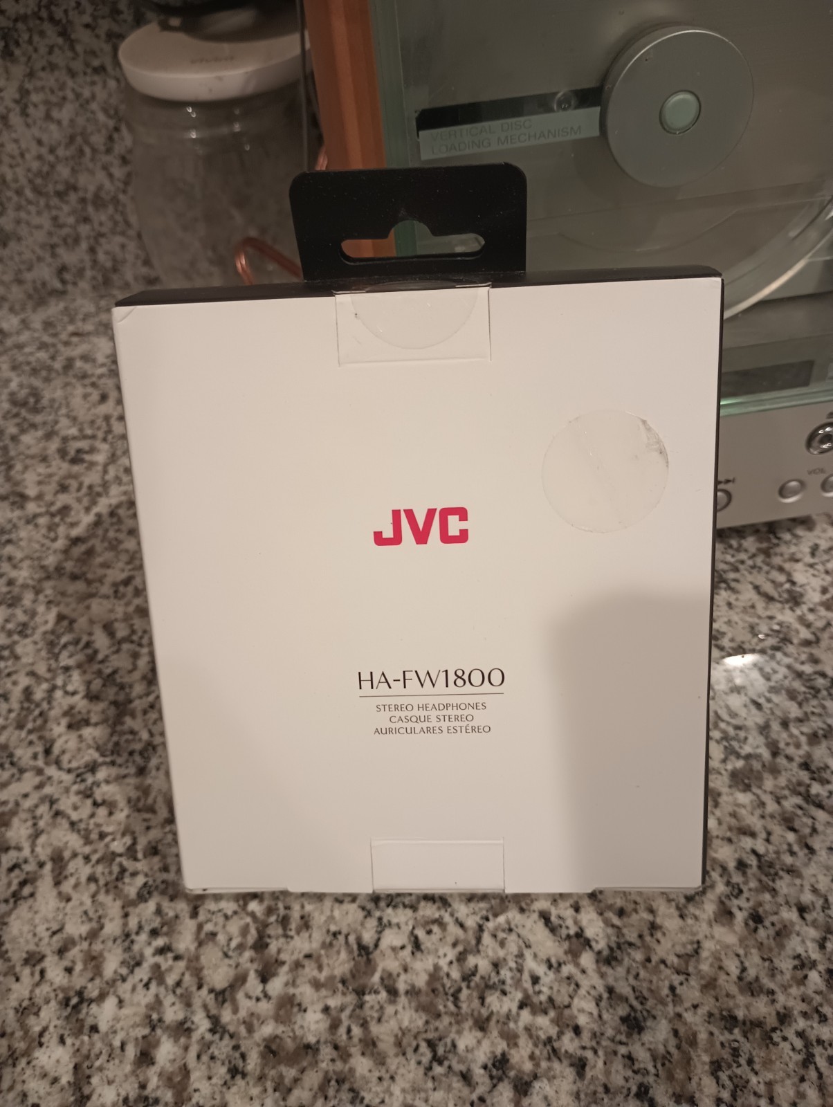 JVC HA-FW1800 WOOD Diaphragm Hi-Resolution Audio Inner Headphones MADE IN JAPAN