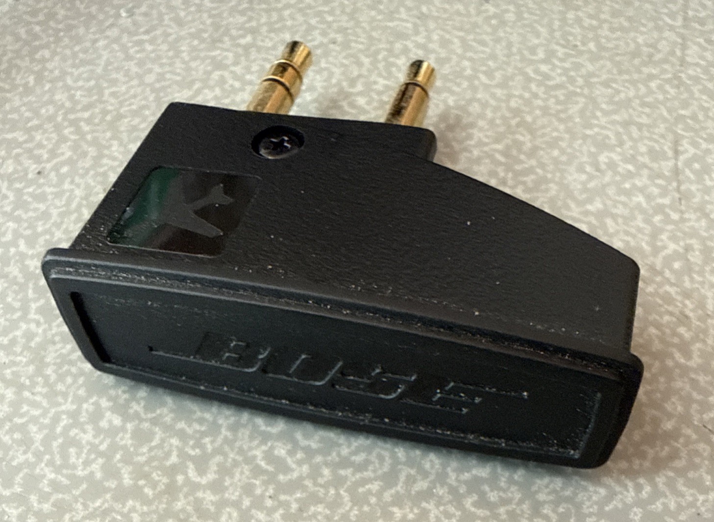 Genuine BOSE QuietComfort3 Noise Canceling Headphone Airplane Adapter Plug