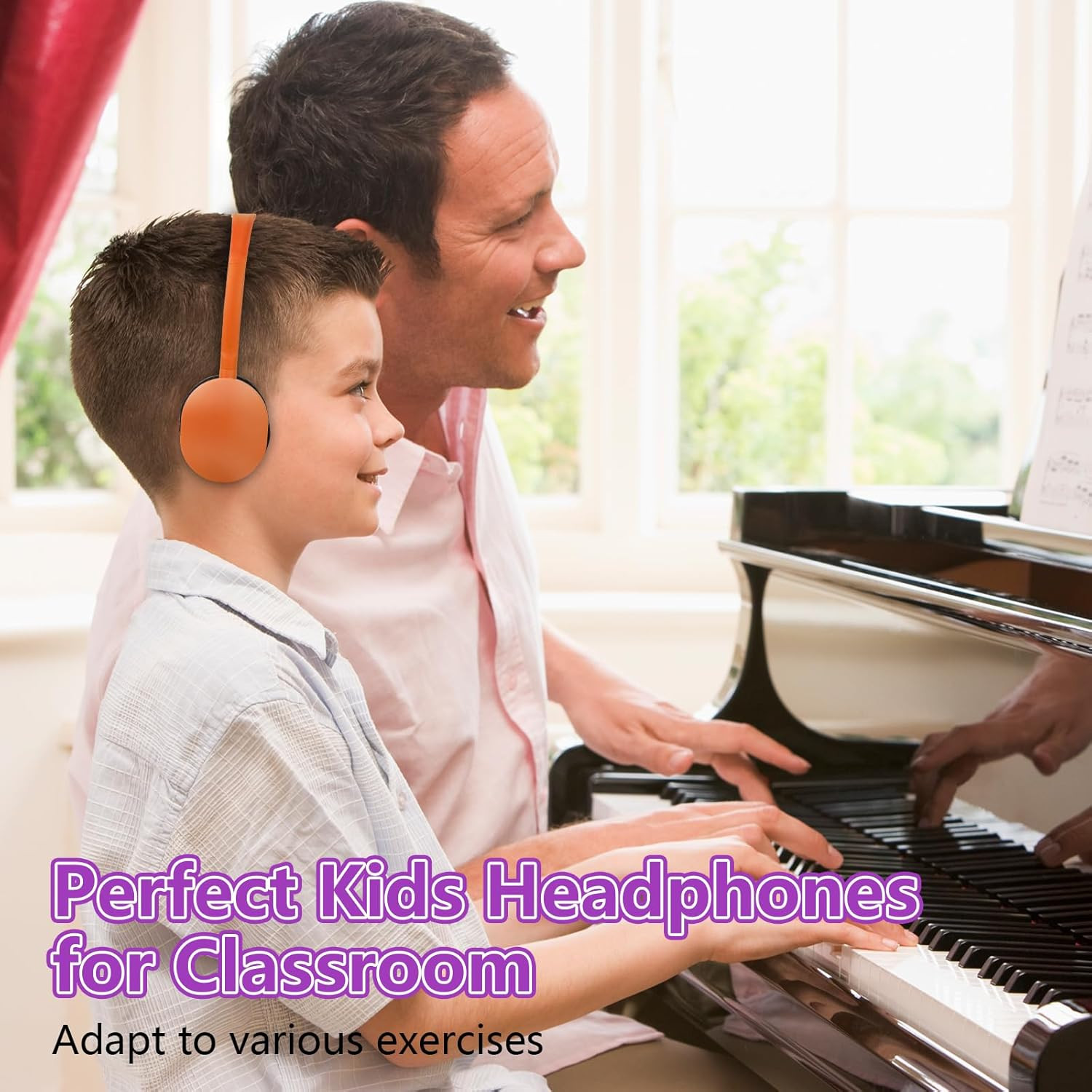Classroom Headphones Bulk 30 Pack for School Kids,Wholesale Earphones Class Set