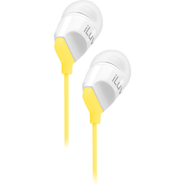 iLUV IEP318Y Jam On Noise Isolation Stereo Earbuds Yellow BOGO 2 for 1 US Seller
