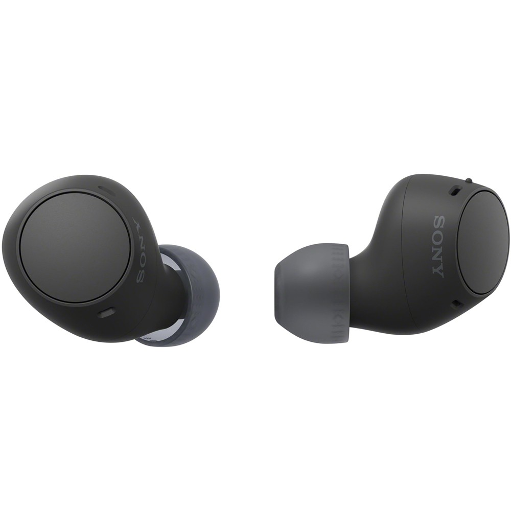 Sony WF-C510 Truly Wireless Earbuds, Black + Bonus Tips Bundle