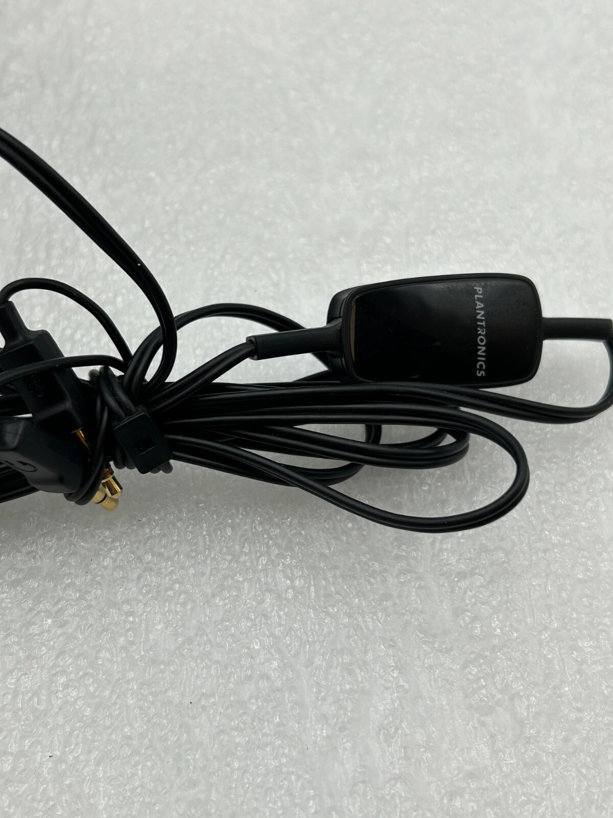 Plantronics Audio [A355] Headset Headphones with Microphone Mic Black