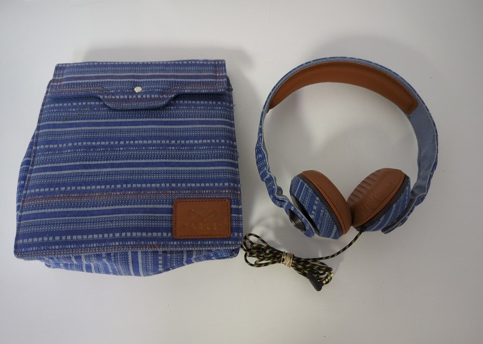MARLEY WIRED HEADPHONES W/TRAVEL BAG – FULLY FUNCTIONAL