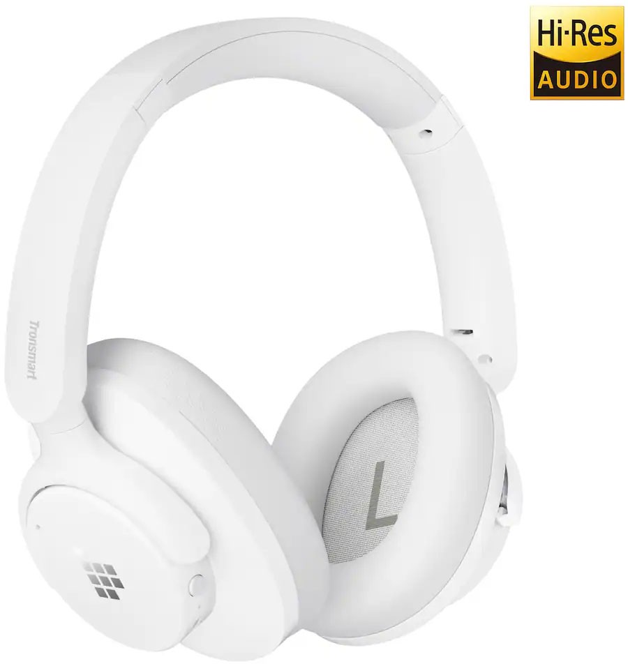 Tronsmart Q20S Headphones Wireless Over-Ear Heads Active Noise Cancelling Audio