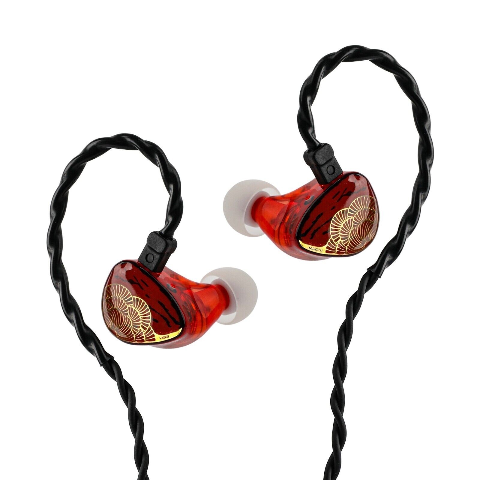 TANGZU XuanNv In-Ear Earphones 2 Dynamic Driver IEMS Hifi Stereo wired Earbuds