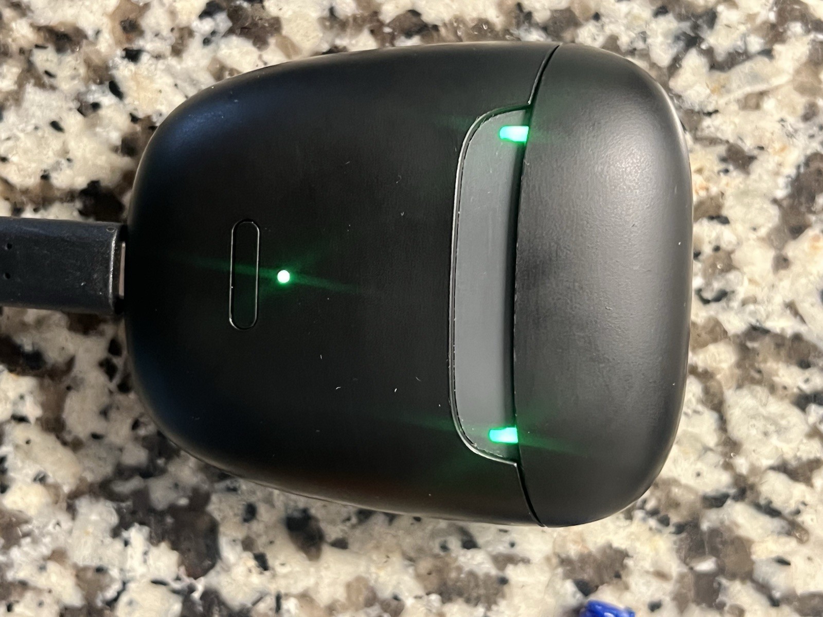 Rexton Reach R Plus Black Bluetooth True Wireless In-Ear Earbuds Case Lights