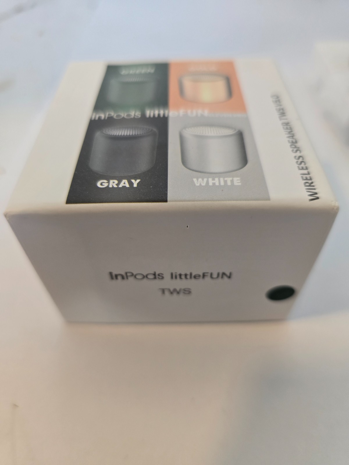 inpods Little Fun True Wireless Stereo TWS V5.0 Speaker Green New In Box