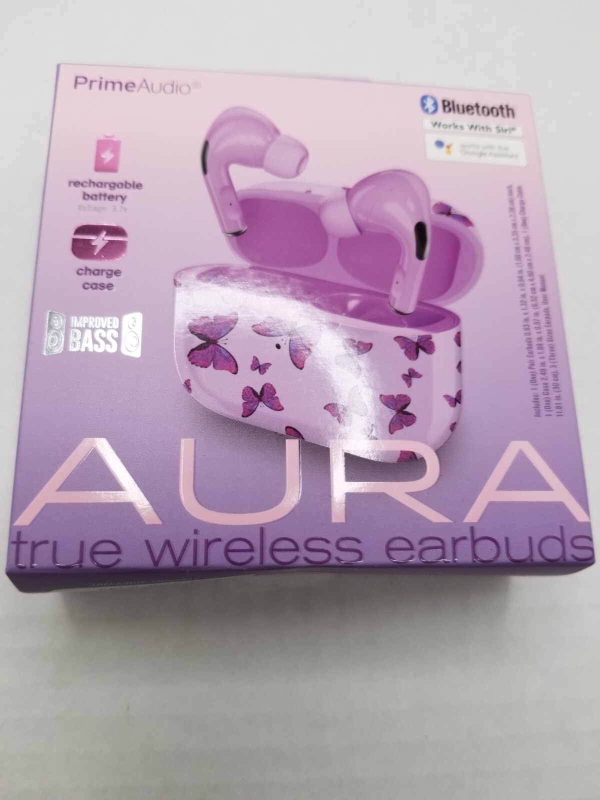 *Aura Prime Audio True Wireless Earbuds Bluetooth