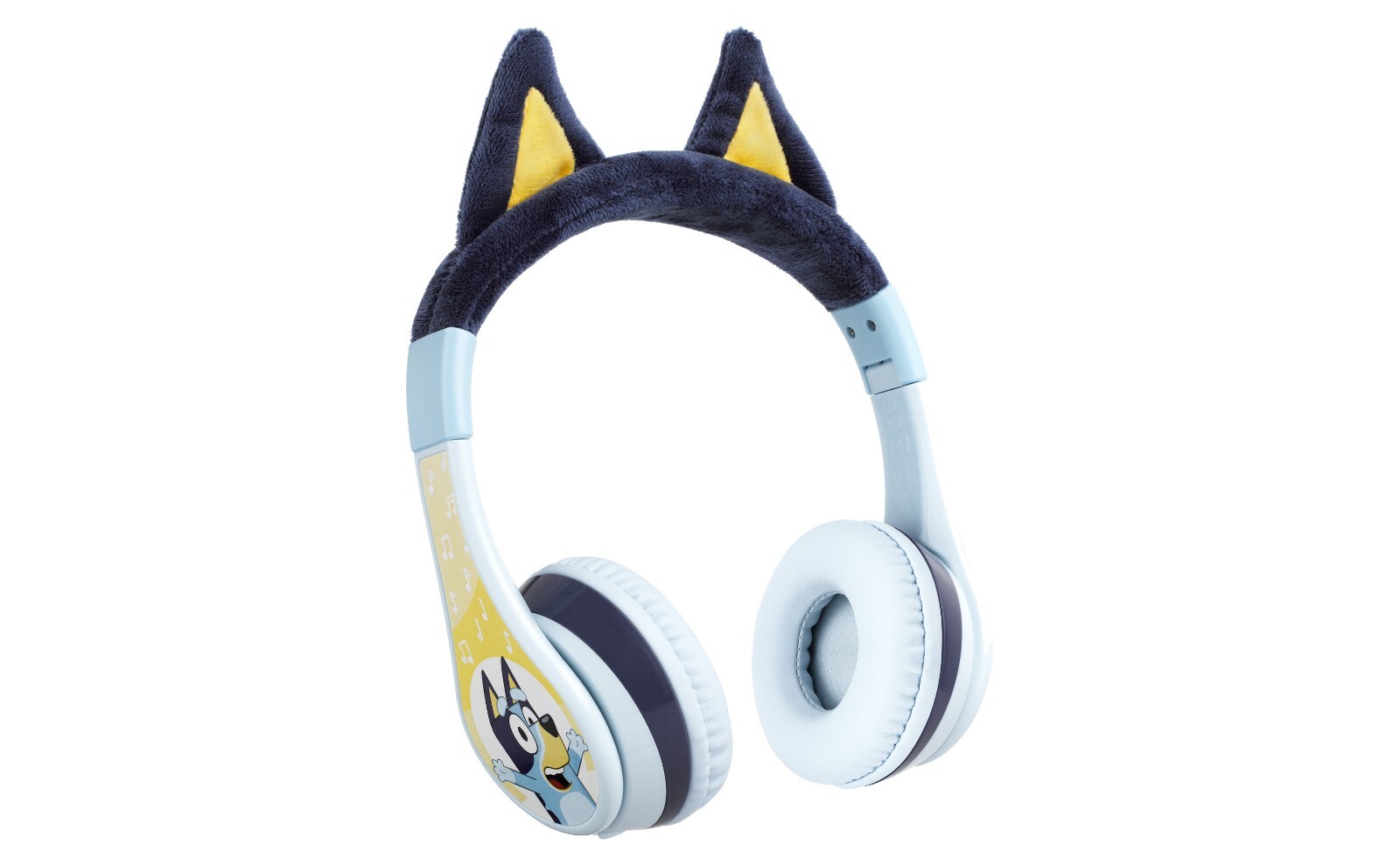 eKids Bluey Bluetooth Headphones for Kids, Includes Aux Cord