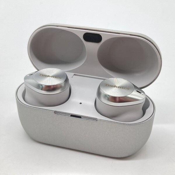 Technics EAH-AZ80-S Premium Hi-Fi True Wireless Bluetooth Earbuds Silver