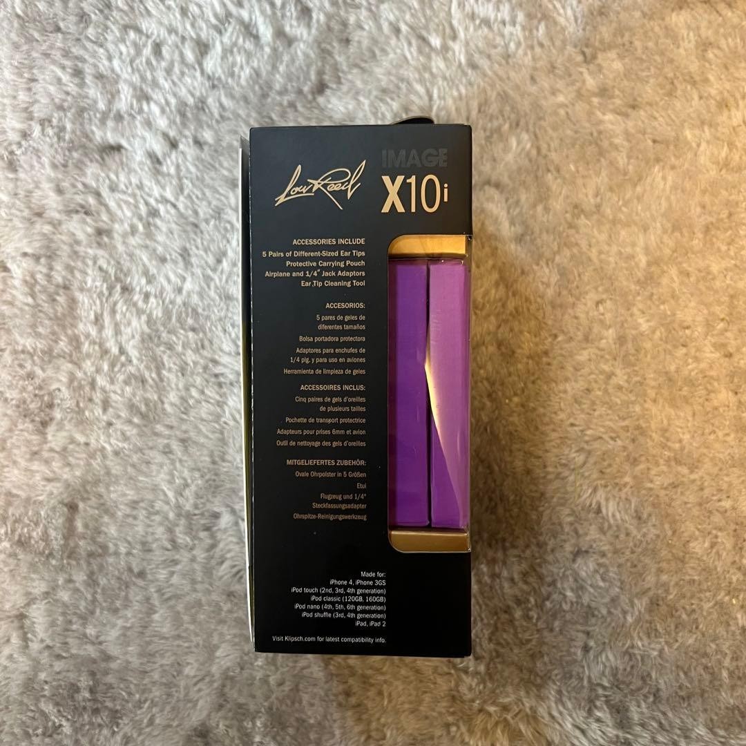 Klipsch Image X10i Lou Reed Signature Edition Model