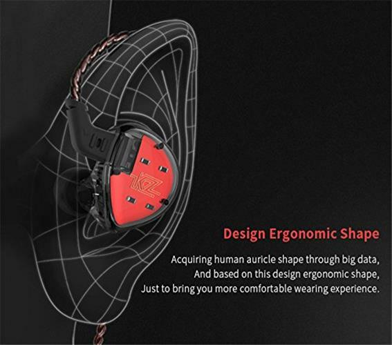Yinyoo KZ ZST Earbuds Earphone Hybrid Banlance Assorted Sizes , Colors