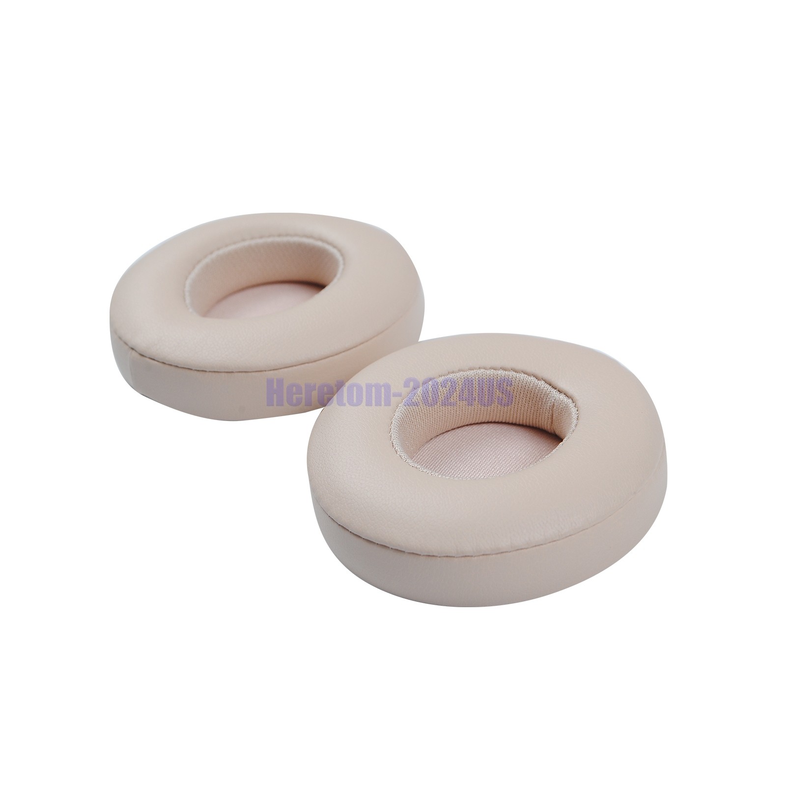 1 Pair Ear Pads Cushion For Beats Dre Solo 2 3 Headphones Replacement Matte Gold