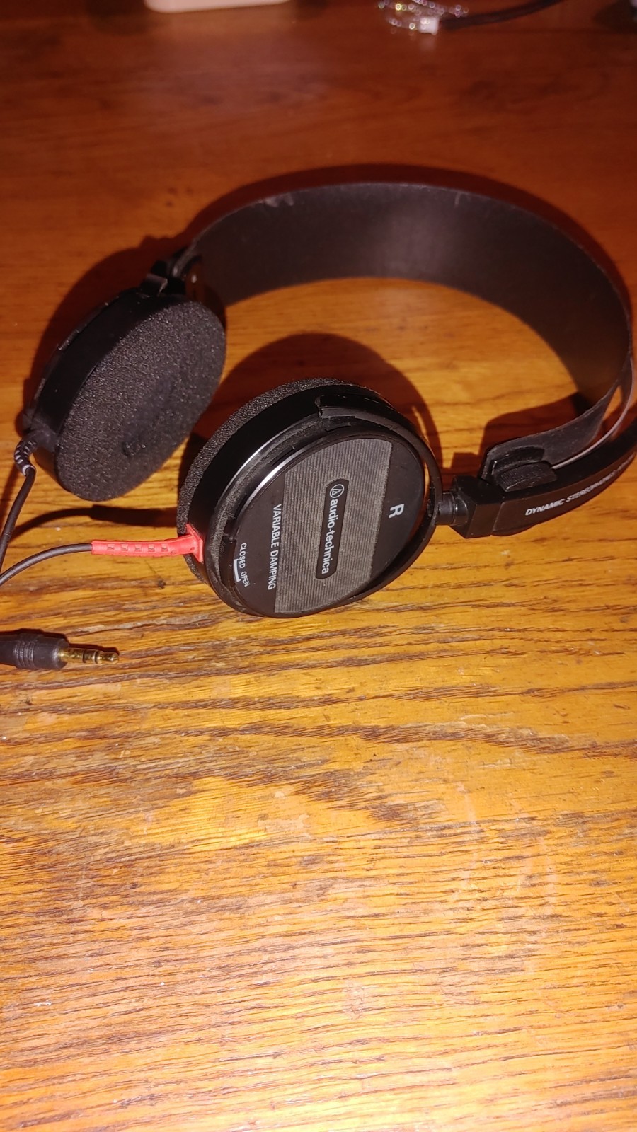 Audio-Technica ATH-20D Headphones Variable Damping RARE