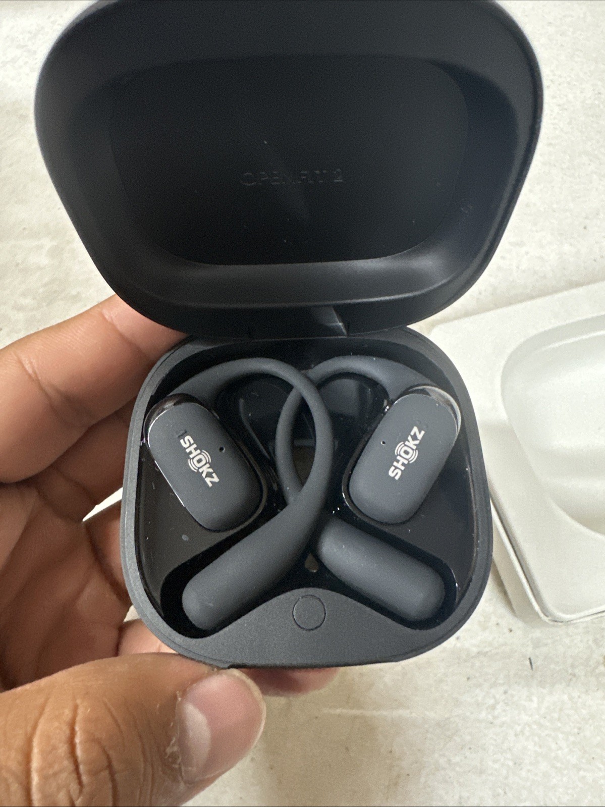Shokz OpenFit 2 Open-Ear Bluetooth True Wireless Earbuds – Black (T920)