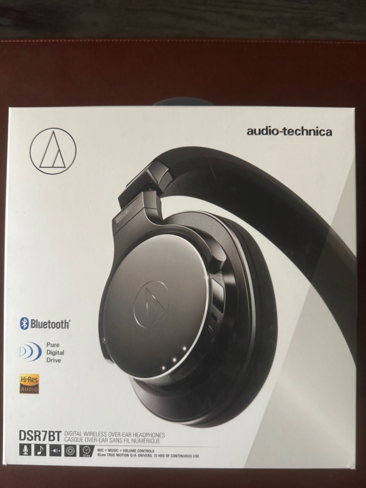 Audio-Technica ATH-DSR7BT Wireless Over-Ear Headphones – NEW!