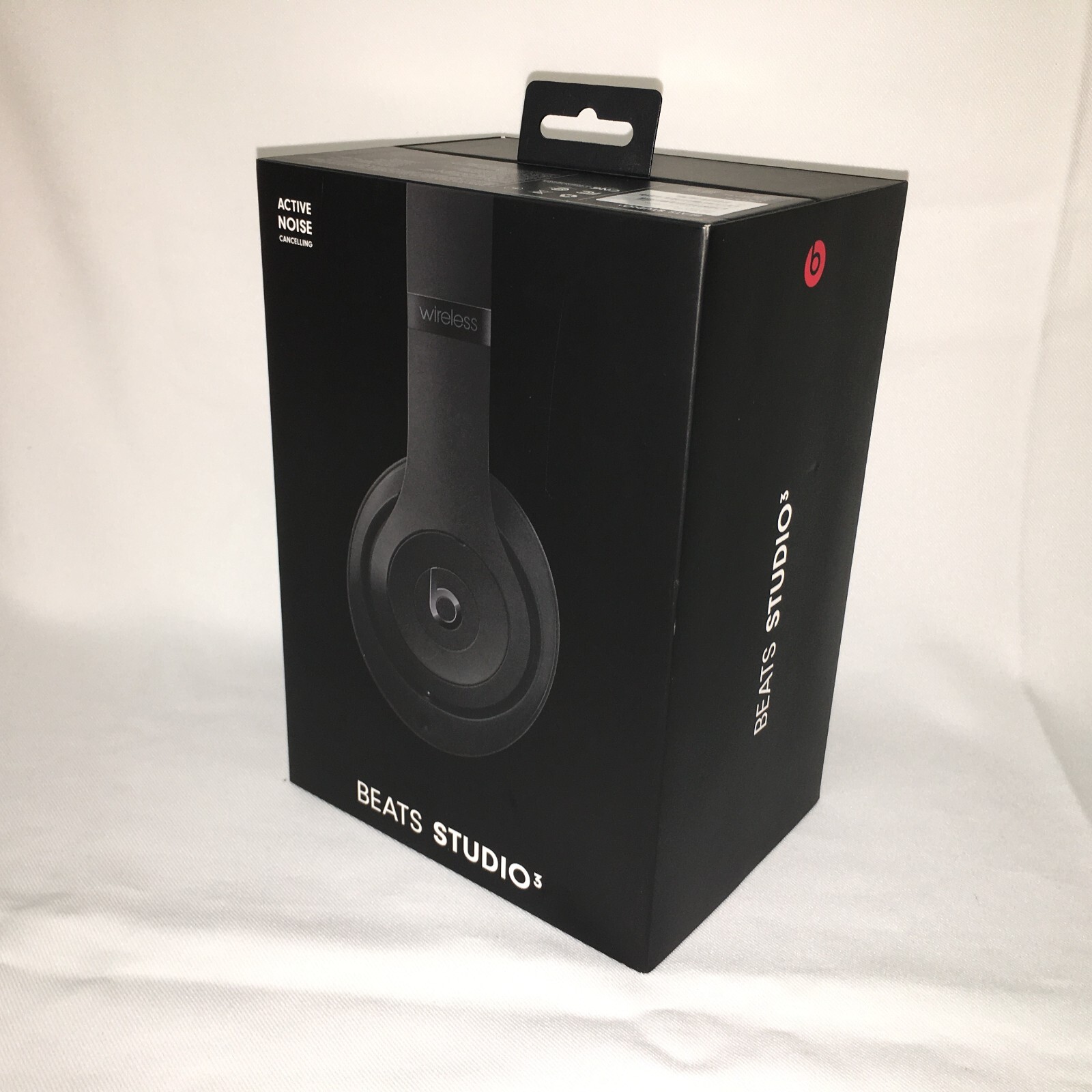 Beats Studio3 Headphones (Empty Box Only by Dr. Dre Over the Ear Black Wireless.