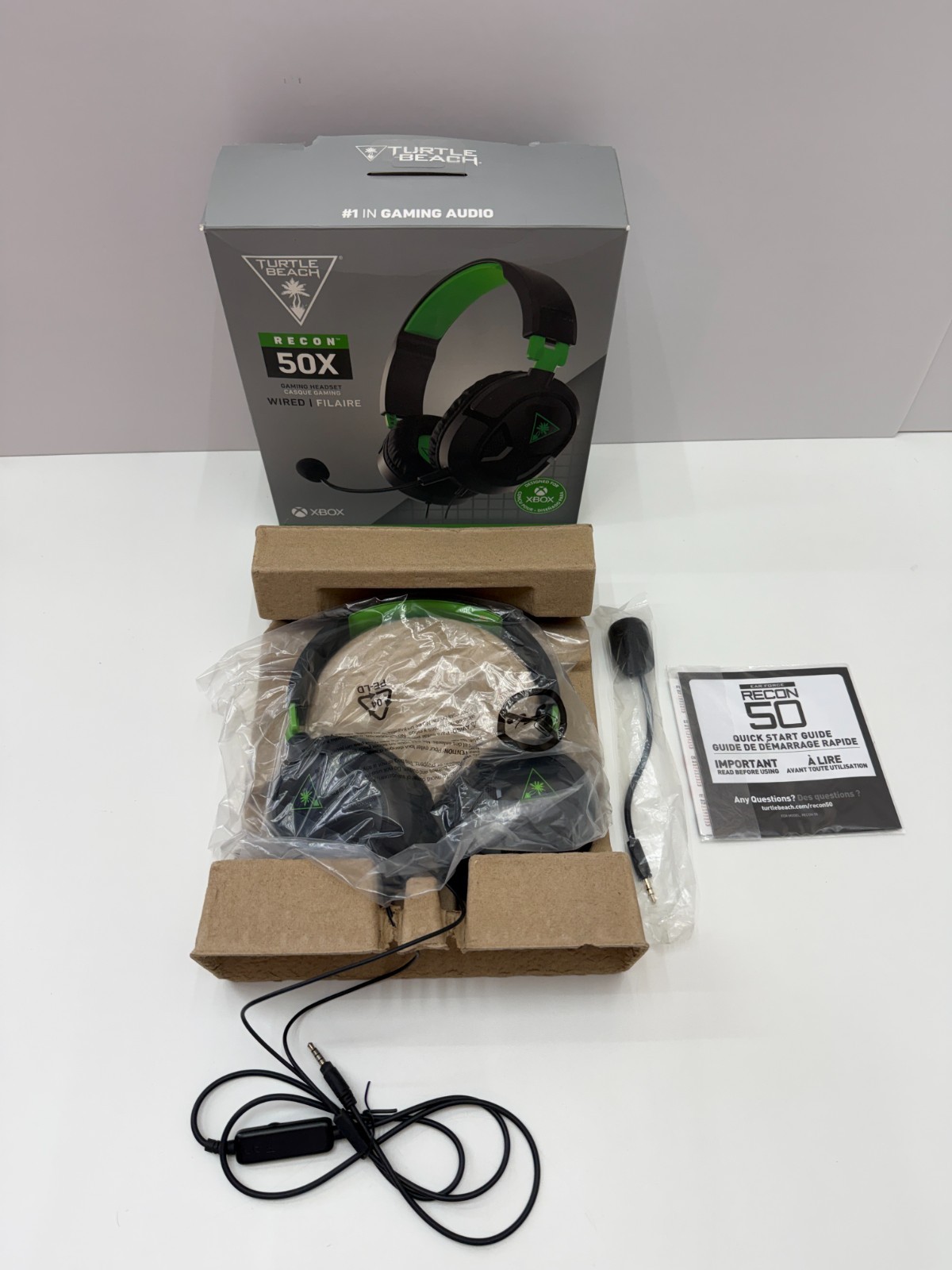 Turtle Beach Recon 50X Wired Gaming Headset for Xbox – Black/Green